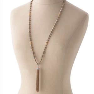Stella & Dot Milana Tassel Necklace